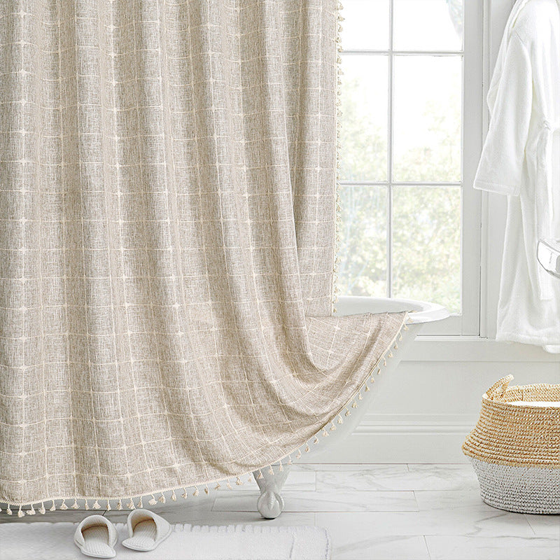 Tende decorative per finestre a quadri