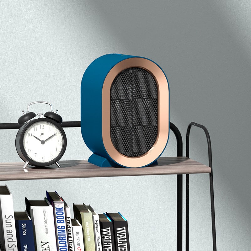 Termoventilatore ceramico portatile compatto da scrivania ad alta efficienza energetica