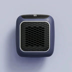 Termoventilatore da presa con display digitale e griglia a nido d'ape