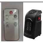 Termoventilatore da Presa Elettrico Portatile a Risparmio Energetico con Display Digitale ed Elementi Riscaldanti in Cer