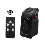 Termoventilatore da Presa Elettrico Portatile a Risparmio Energetico con Display Digitale ed Elementi Riscaldanti in Cer