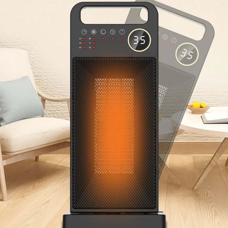 Termoventilatore elettrico 2000 W con telecomando e touchscreen