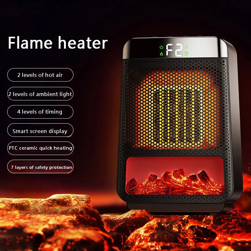 Termoventilatore elettrico portatile 1500 W con tecnologia PTC