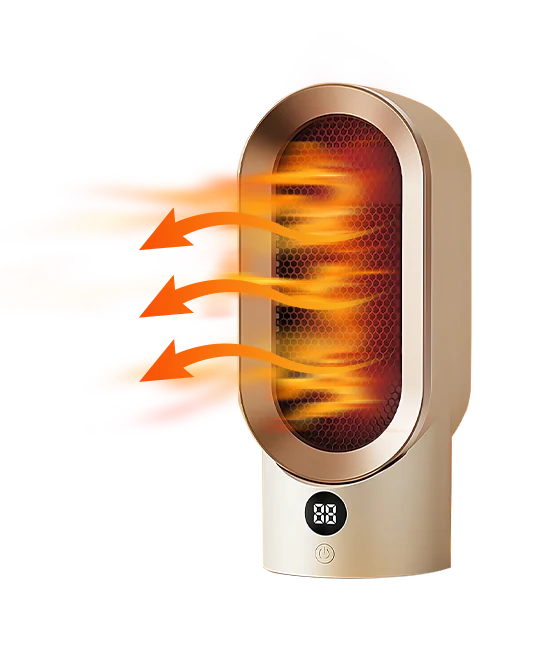Termoventilatore elettrico portatile Airwave