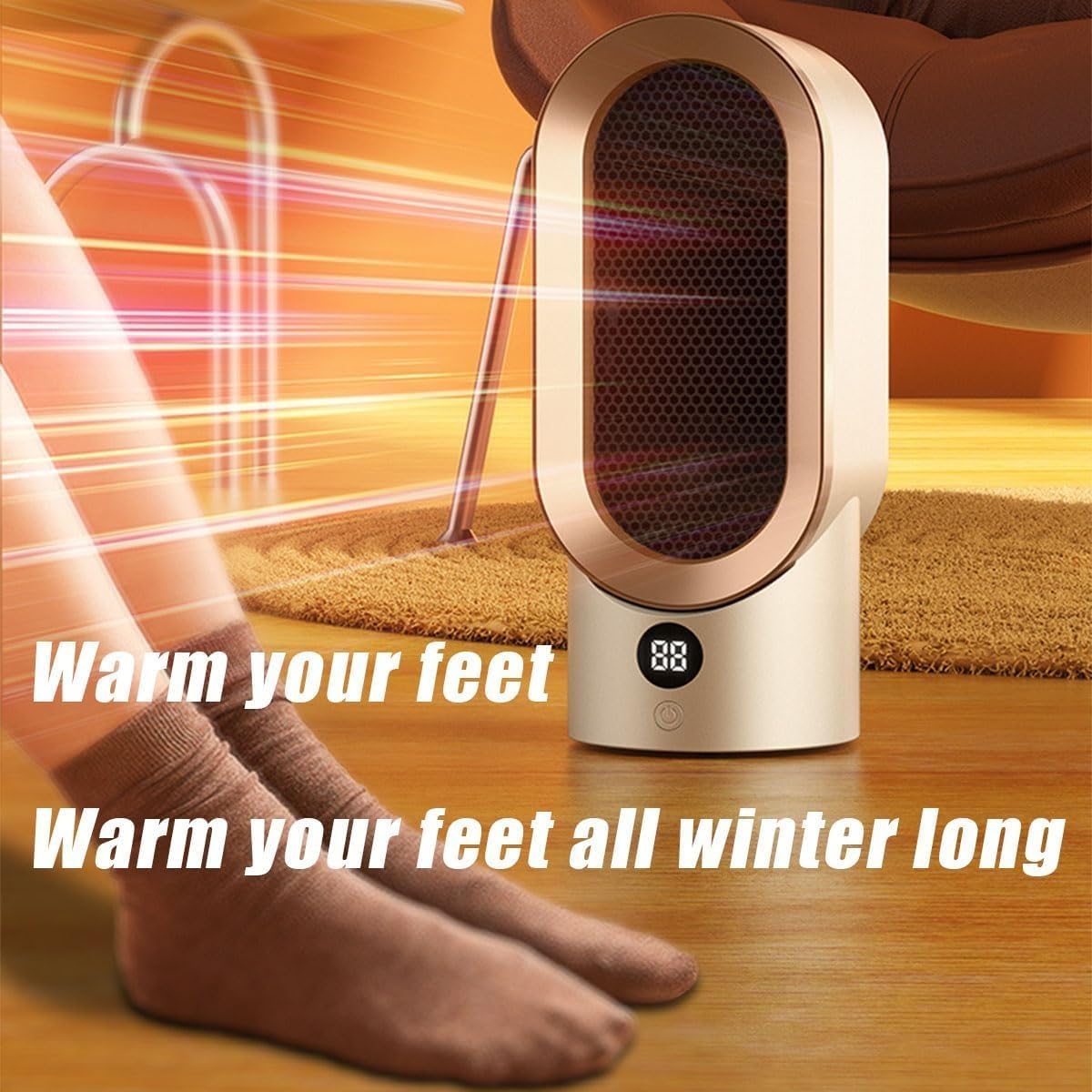 Termoventilatore elettrico portatile Airwave