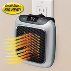 Termoventilatore elettrico portatile da parete