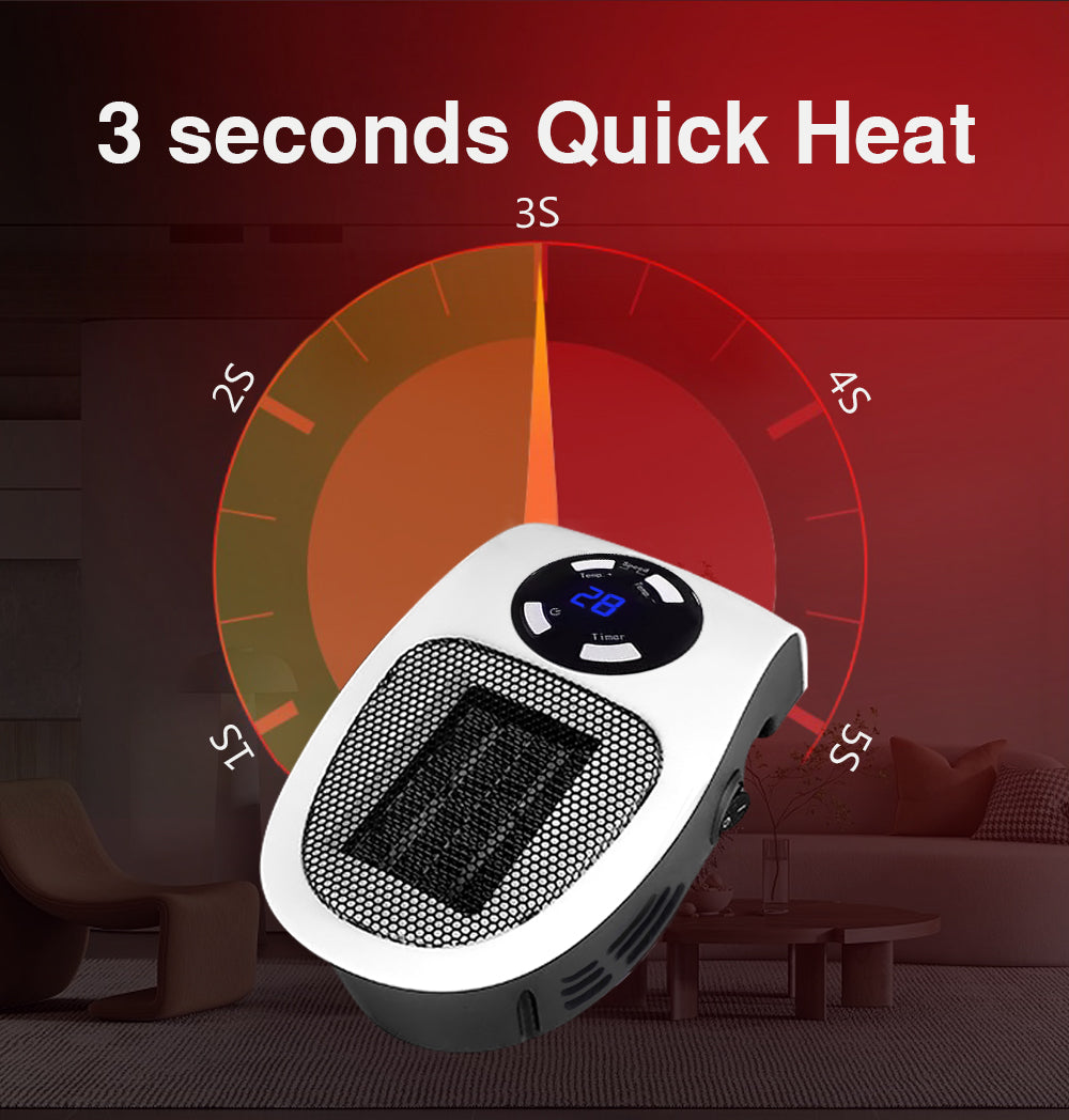 Termoventilatore portatile LuxaHeat per un calore avvolgente ovunque