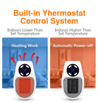 Termoventilatore portatile LuxaHeat per un calore avvolgente ovunque