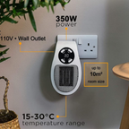 Termoventilatore portatile LuxaHeat per un calore avvolgente ovunque