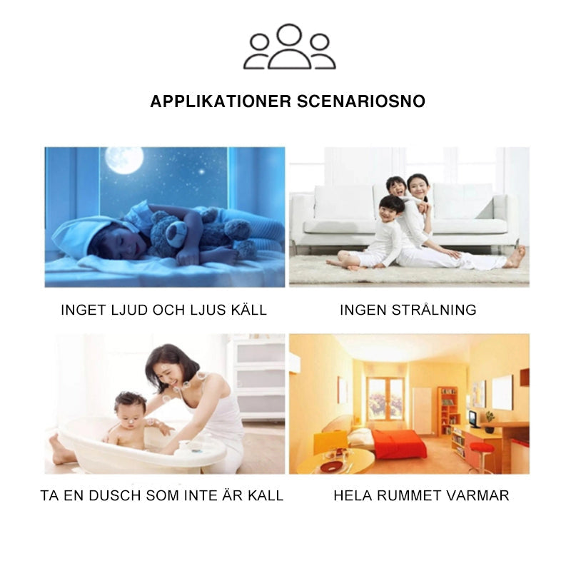 Termoventilatore portatile per casa e ufficio