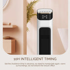 Termoventilatore PTC con temperatura regolabile, telecomando e timer