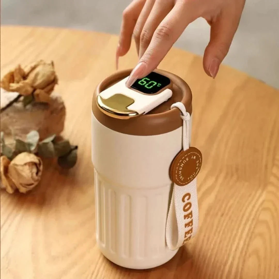 Thermos con display digitale della temperatura