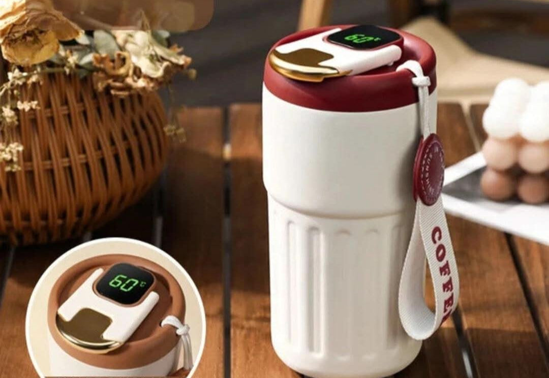 Thermos con display digitale della temperatura