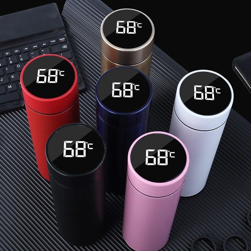 Thermos intelligente con display LED della temperatura
