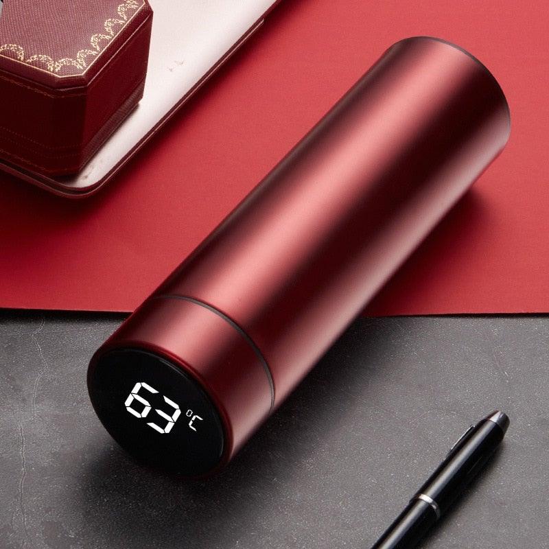 Thermos intelligente con display LED della temperatura