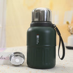 Thermos isotermico con tazza e tracolla regolabile