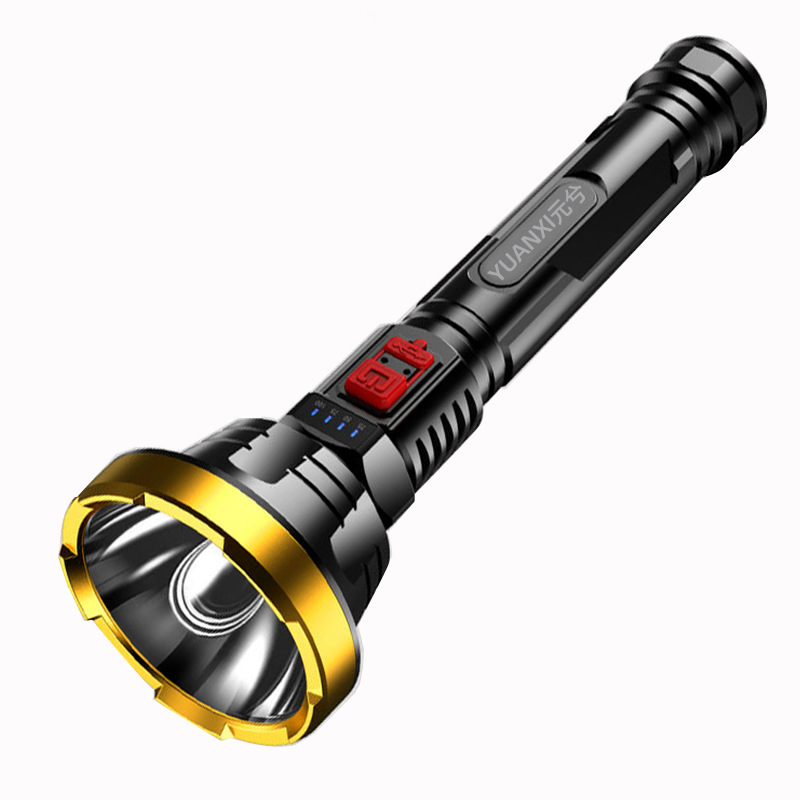 Torcia LED 90.000 lumen – Faro tattico ricaricabile USB con illuminazione super potente