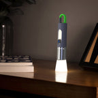 Torcia LED ricaricabile da 1000 lumen con moschettone
