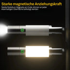 Torcia LED ricaricabile USB-C con filtri colorati per campeggio ed emergenze