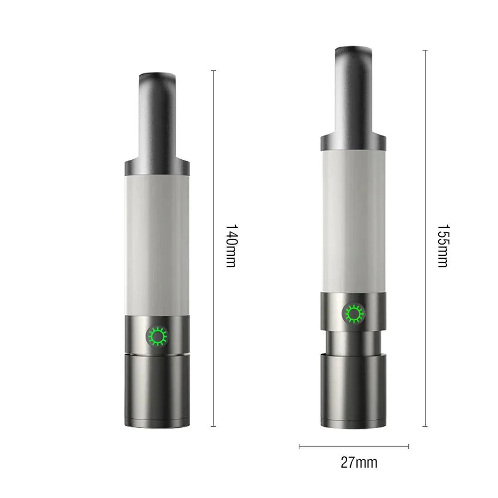 Torcia LED ricaricabile USB-C con filtri colorati per campeggio ed emergenze