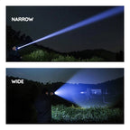 Torcia LED ricaricabile USB ultra potente
