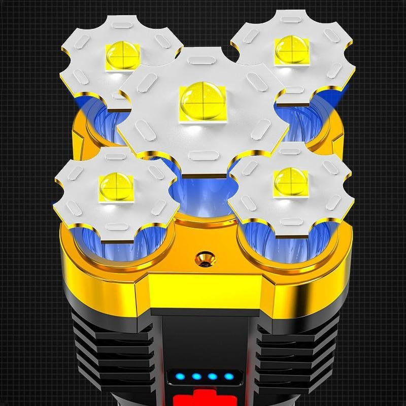 Torcia LED ultra potente 100.000 lumen