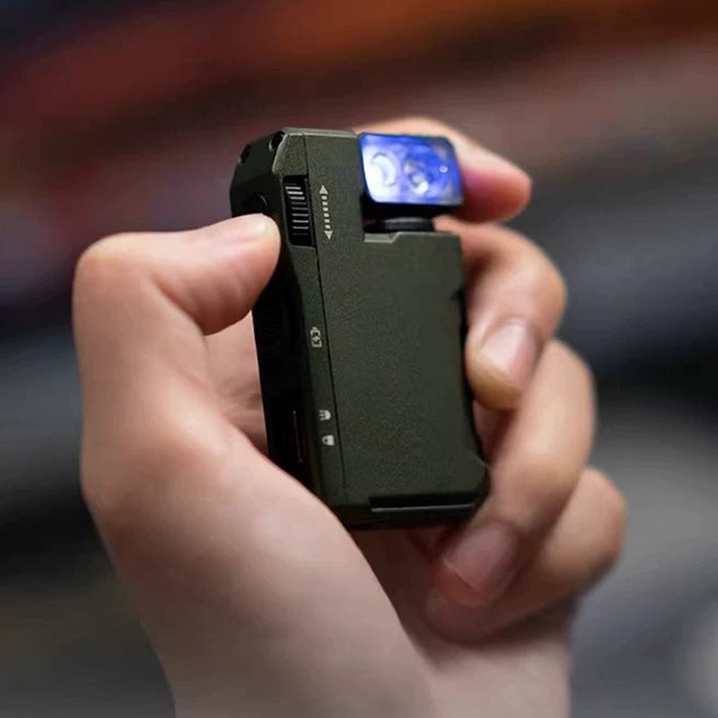 Torcia mini portatile con testa rotante