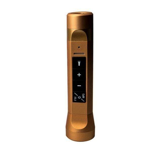 Torcia wireless 4 in 1 con speaker Bluetooth e powerbank