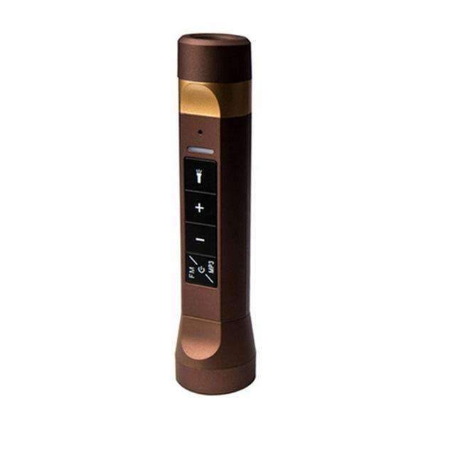 Torcia wireless 4 in 1 con speaker Bluetooth e powerbank