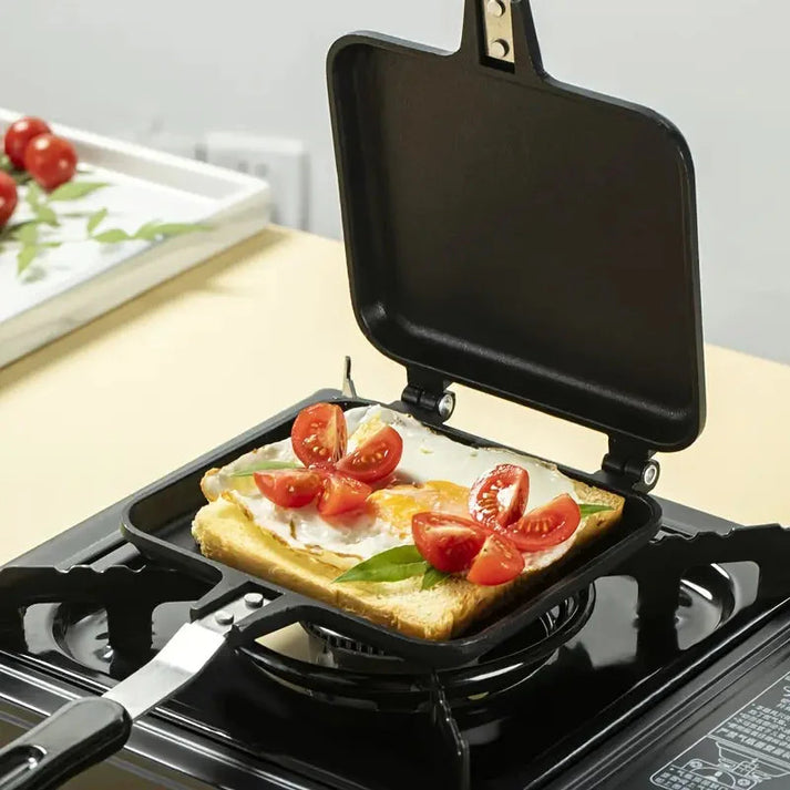 Tostiera da campeggio antiaderente – perfetta per cucinare all'aperto