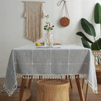 Tovaglia decorativa con nappe