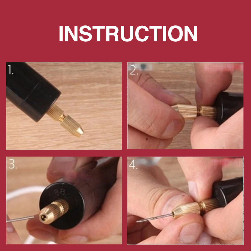 Trapano elettrico multifunzione ricaricabile USB