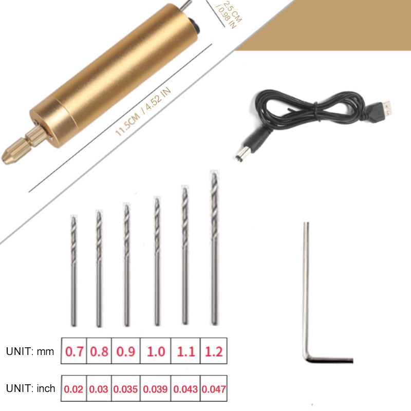 Trapano elettrico multifunzione ricaricabile USB