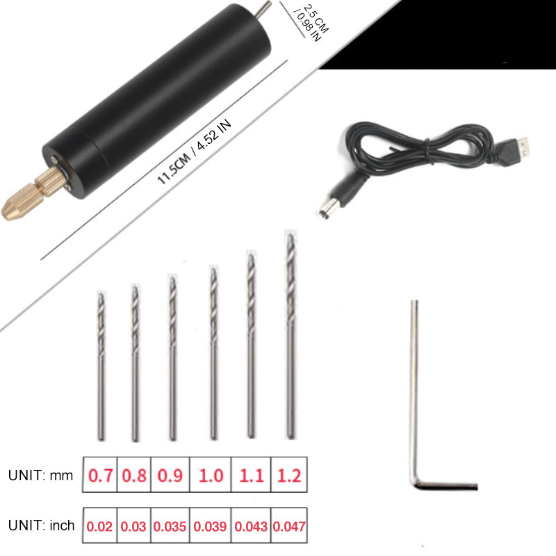 Trapano elettrico multifunzione ricaricabile USB