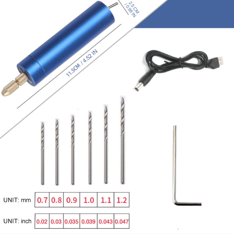 Trapano elettrico multifunzione ricaricabile USB