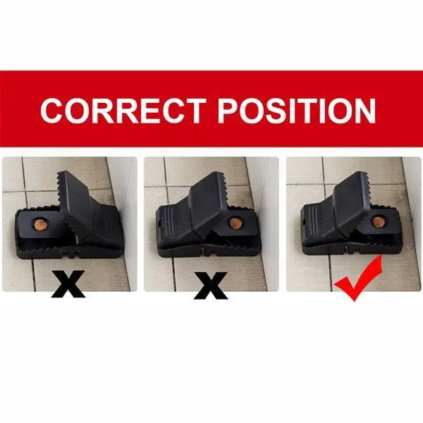 Trappola per topi ad alta sensibilità con molla potente