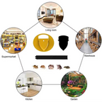 Trappola per topi automatica con reset per casa e giardino