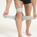 Tutore ginocchio regolabile con cerniere – FlexiKnee