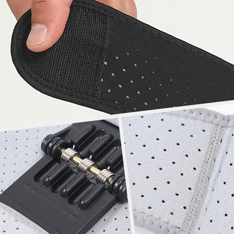 Tutore ginocchio regolabile con cerniere FlexiKnee