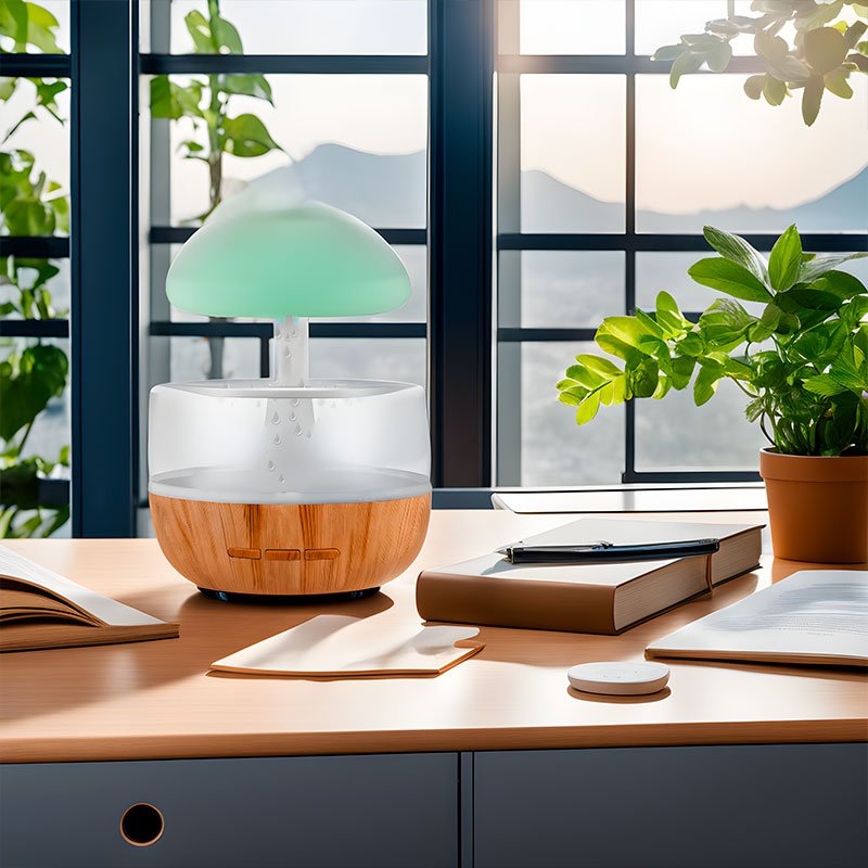 Umidificatore a forma di nuvola RainCloud