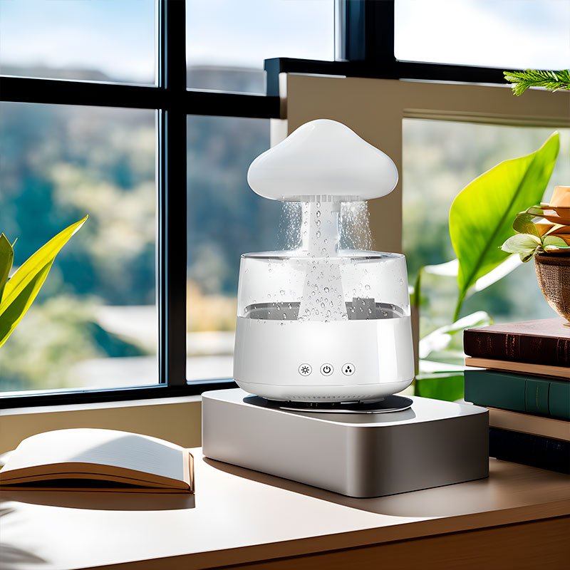 Umidificatore a forma di nuvola RainCloud