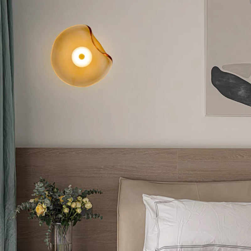 Umidificatore elegante con effetto fiamma LED stile spa