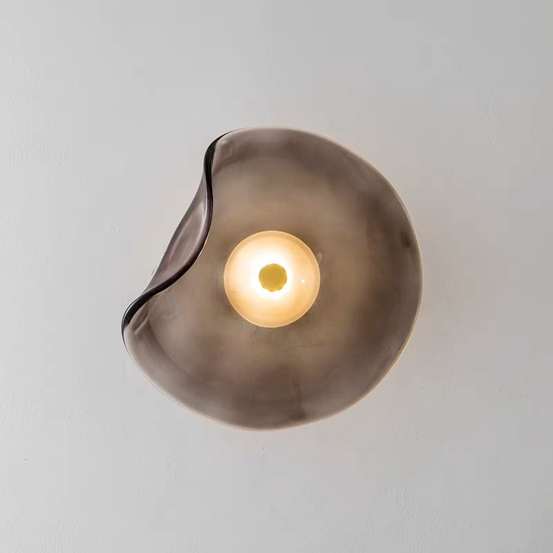 Umidificatore elegante con effetto fiamma LED stile spa
