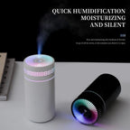 Umidificatore portatile per auto 250 ml con diffusore di oli essenziali e luce LED USB