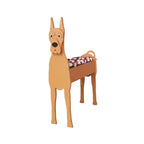 Vaso a forma di cane — contenitore decorativo per piante