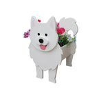 Vaso a forma di cane — contenitore decorativo per piante