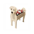 Vaso a forma di cane — contenitore decorativo per piante