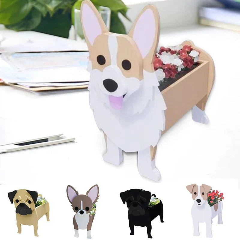 Vaso a forma di cane Pawsome – Fioriera decorativa per piante