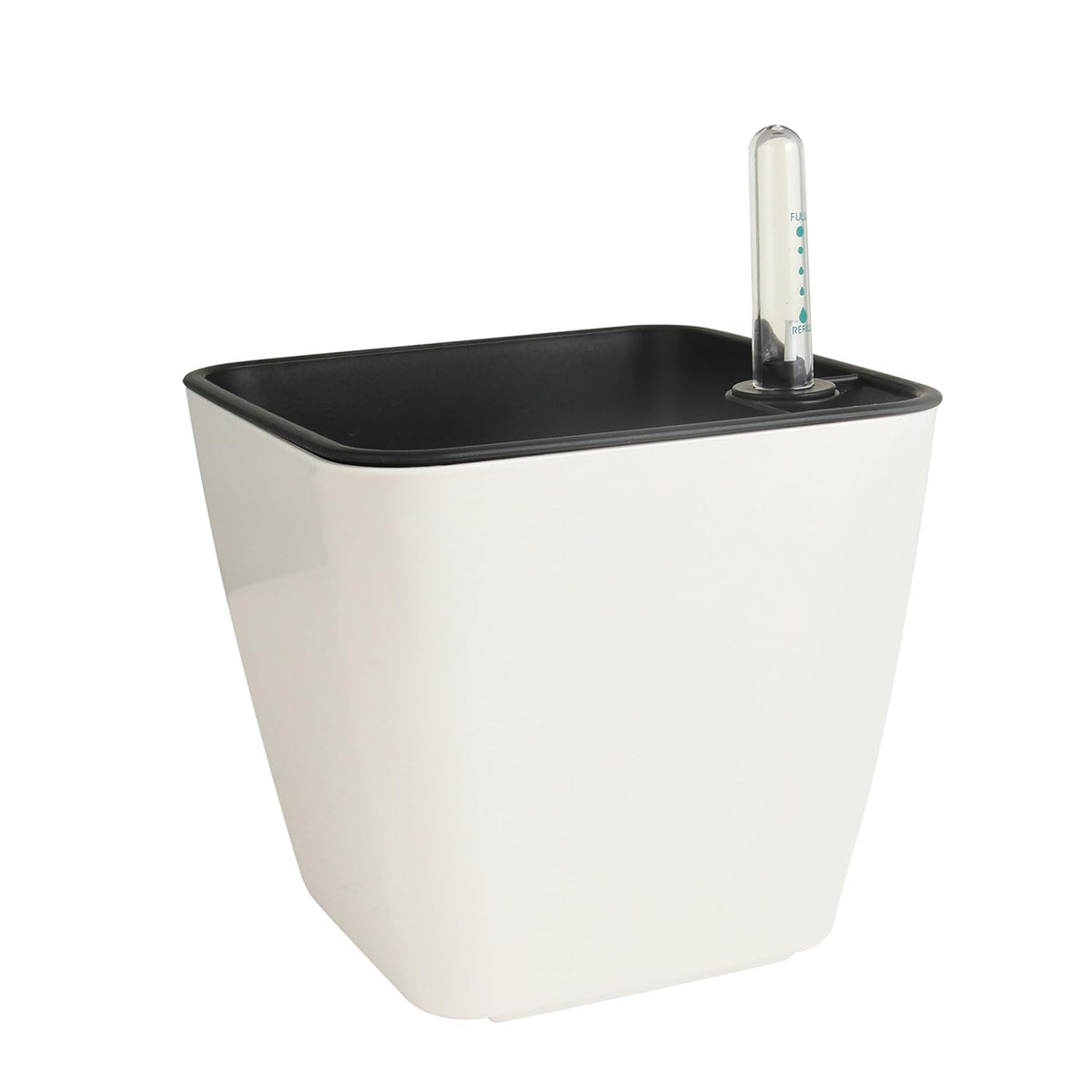 Vaso con sistema di irrigazione automatica per piante da interno ed esterno