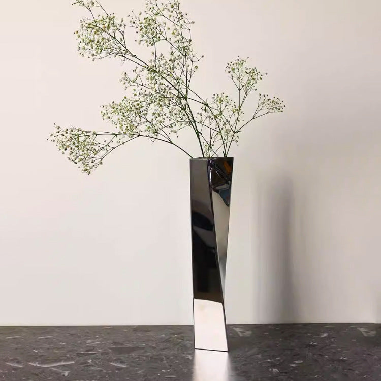 Vaso da terra decorativo geometrico moderno